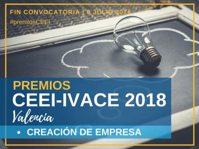 Premios CEEI-IVACE 2018 Valencia. Creacin de Empresa