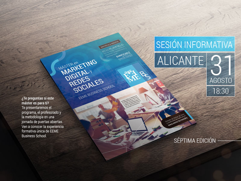 Sesin informativa - Mster en Marketing Digital Alicante