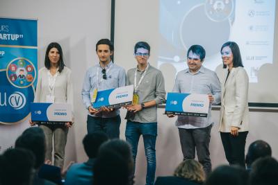 Entrega de premios Concurso 5UCV Startup, V Edición. Focus Pyme y Emprendimiento CV 2018