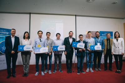 Entrega de premios Concurso 5UCV Startup, V Edición. Focus Pyme y Emprendimiento CV 2018