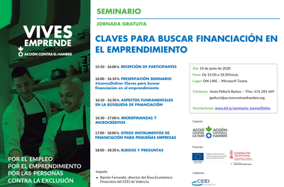 Claves para buscar financiación en el emprendimiento