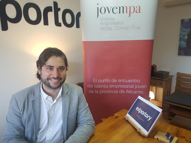Javier Expsito CEO Exportory