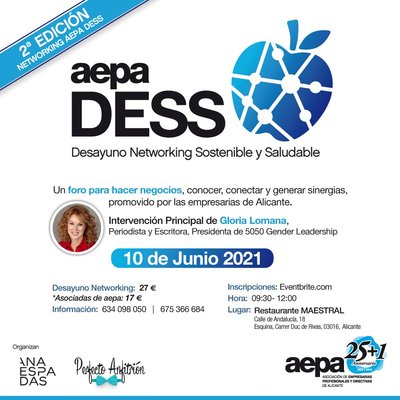 2º Edición Networking AEPA DESS: Desayuno Networking Sostenible y Saludable