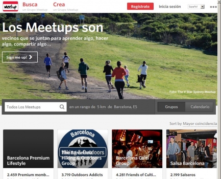 Los Meetups : Find your people 

- Meetup