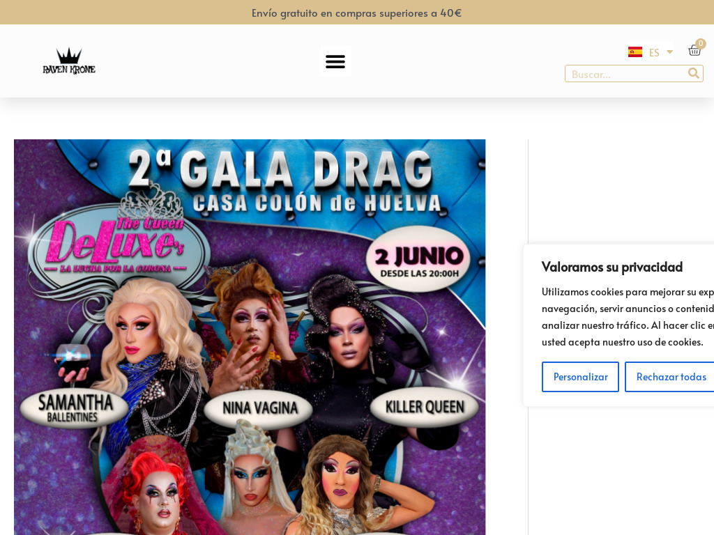 2 Gala Drag Huelva The Queen Deluxe, la lucha por la corona
